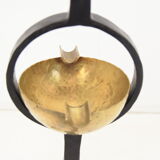 Mid-century candlestick and ashtray, 1960's