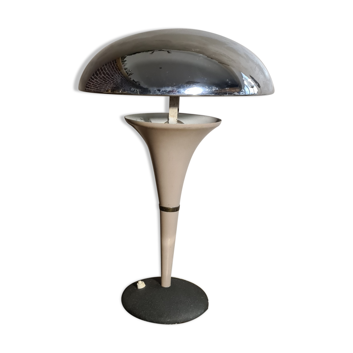 Lampe métal & fonte 1940/60