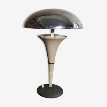 Vintage lamp metal cast iron 1940/60 35x20