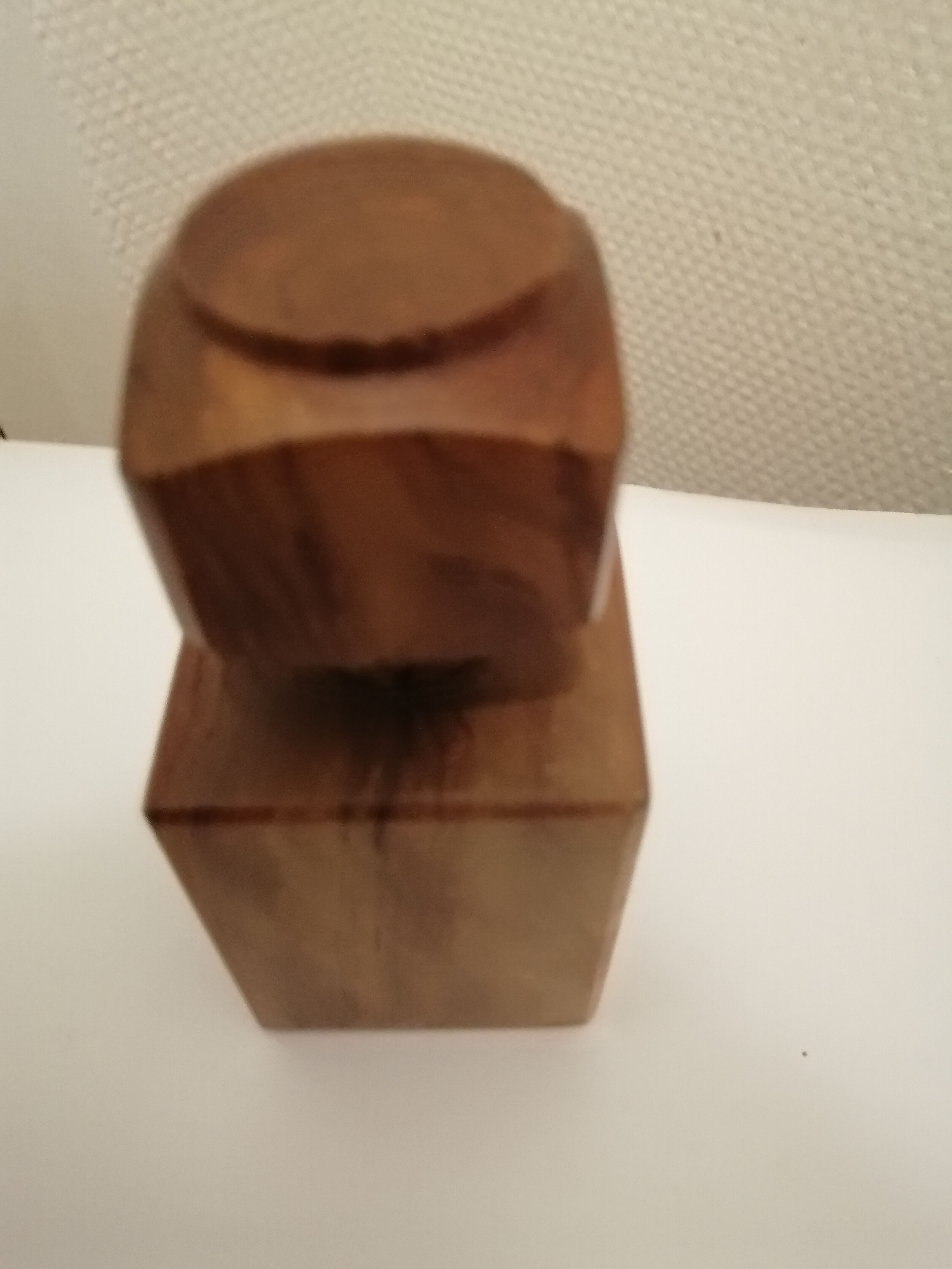 Nut and hazelnut nutcracker in olive wood