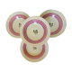 4 assiettes creuses vintage de Gien