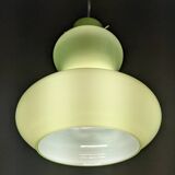 Suspension of the 70s in green opaline