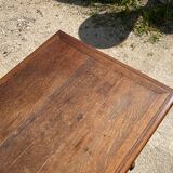 Oak desk with 2 drawers, 97 x 58 cm