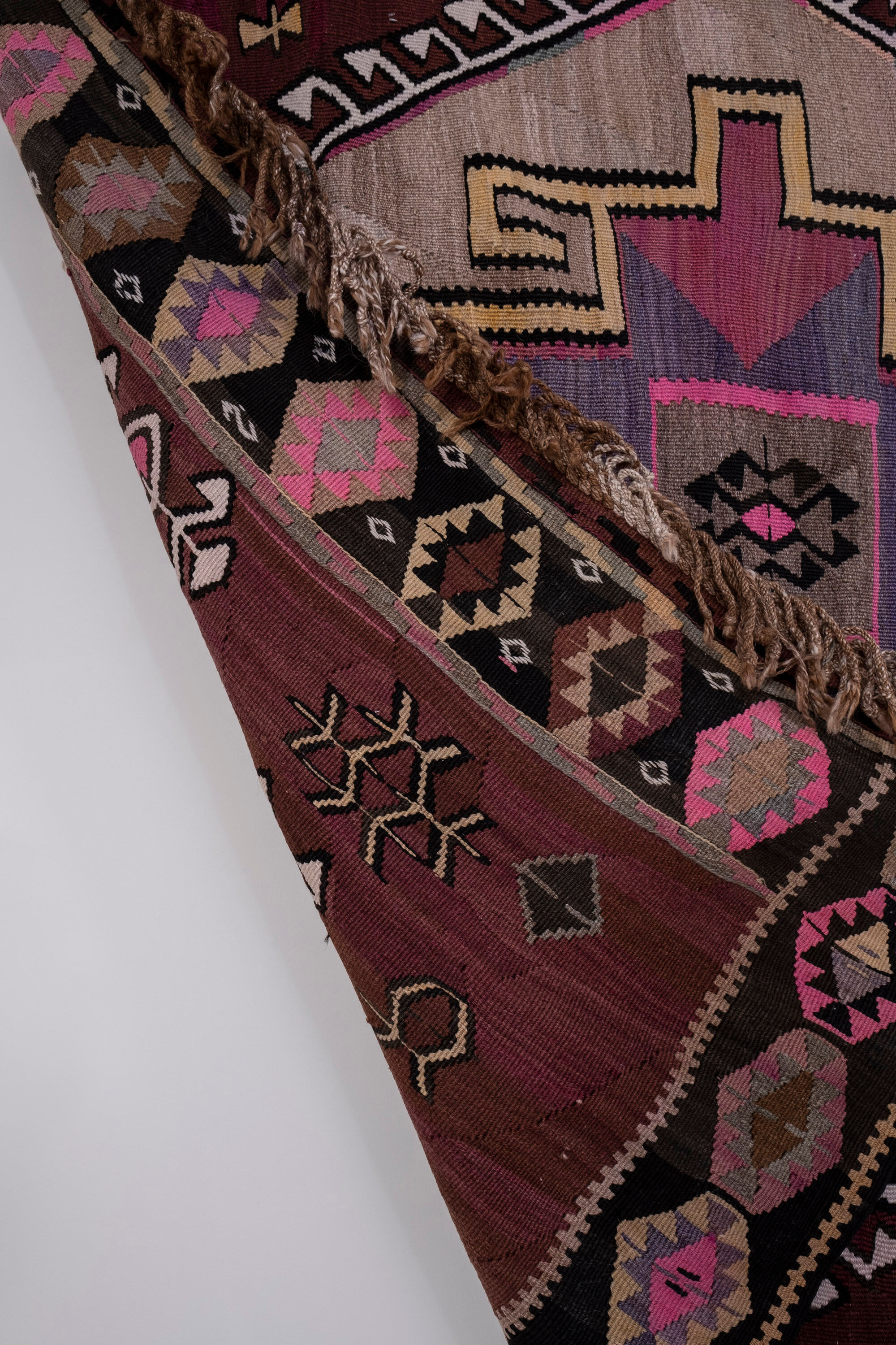 Turkish Kars kilim rug 165 x 425 cm
