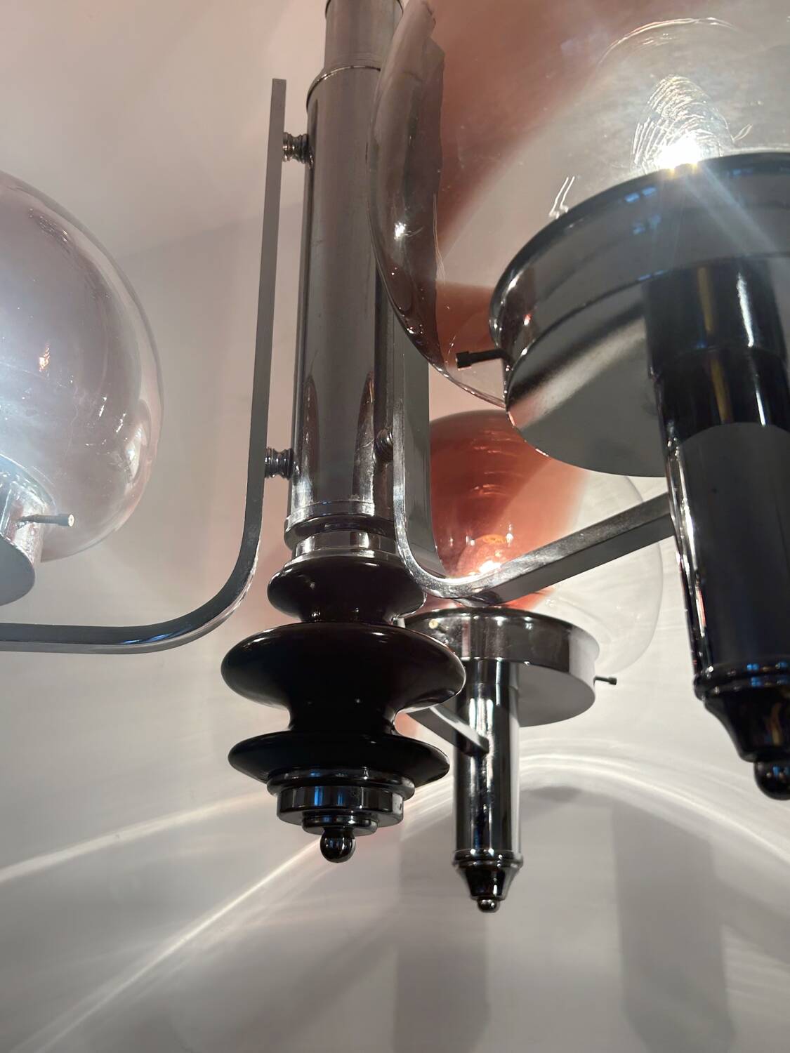 Italian design chandelier from the 70s Murano