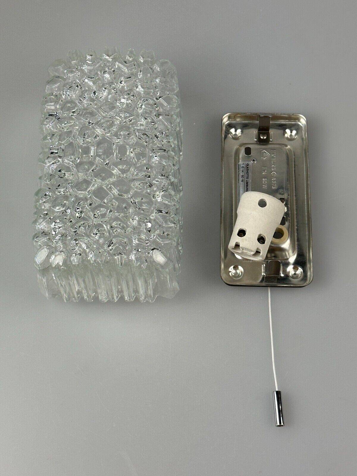 60s 70s wall lamp Limburg Leuchten Germany Wall Sconce Space Age Design