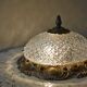 Ceiling lamp brass and vintage glass Foundry Ghidini