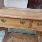 Wooden cupboard console