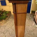 Wooden fireplace mantle