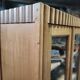 Armoire vitrine/bibliothèque Art Deco