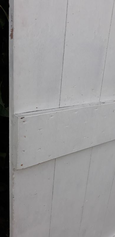 Door h175xl89.8cm cellar, outbuilding