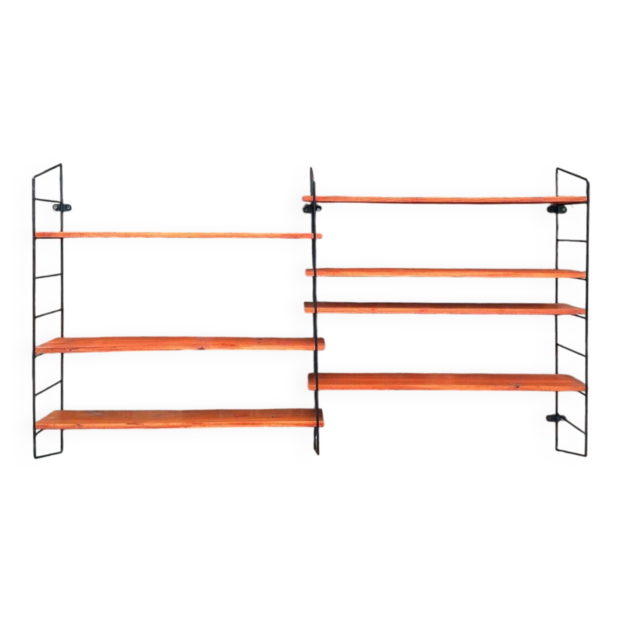 Vintage shelves, designer storage