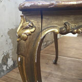 Louis XV marble coffee table