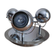 Plafonnier chromé style eyeball