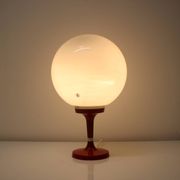 Vintage Table Lamp Osvetlovaci Sklo Valasske Mezirici, 1970s