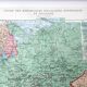 Vintage USSR and Finland map 43x43cm from 1950