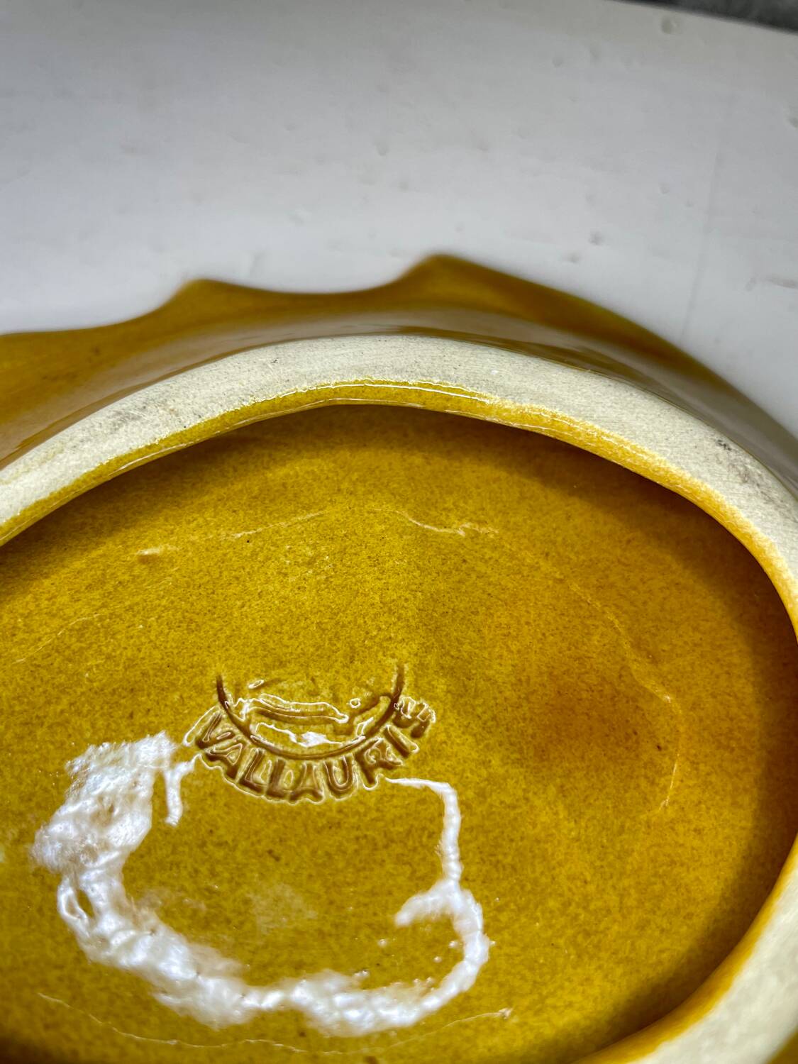 Vintage Vallauris ceramic pocket tray