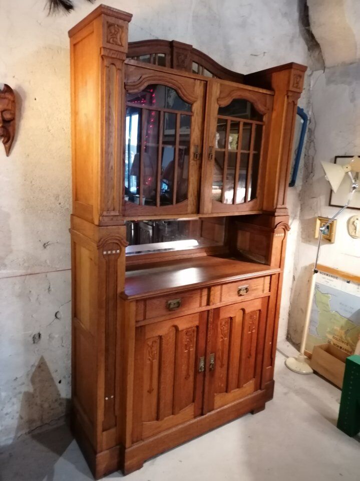 Buffet Art Nouveau Gustave Locksmith Bovy 1905