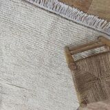 Handmade wool Berber rug 157 X 97 CM