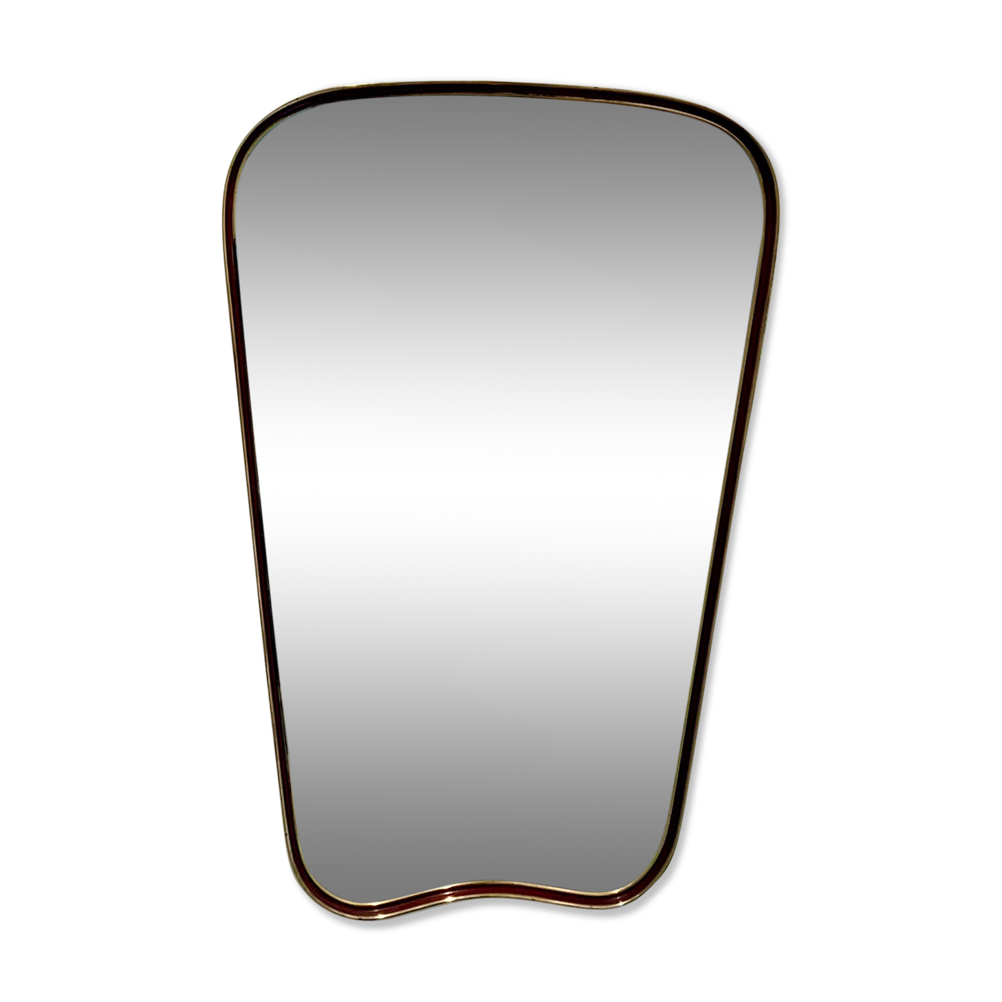 Mid-century wall mirror, 60x39cm, 1960