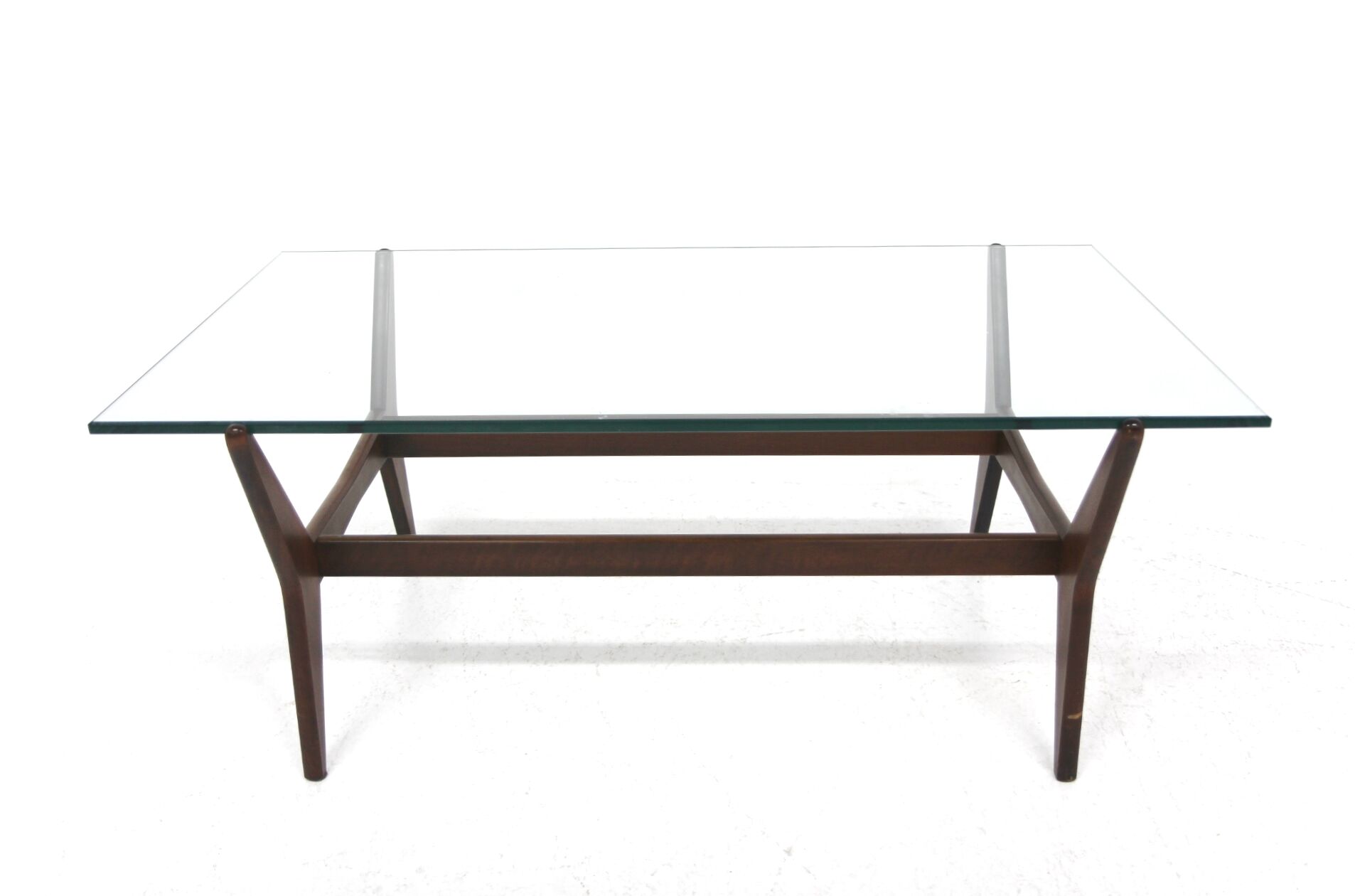 Glass coffee table, Sweden, 1960