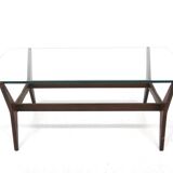 Glass coffee table, Sweden, 1960