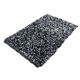 Tapis berbère boucherouite noir 115x175 cm