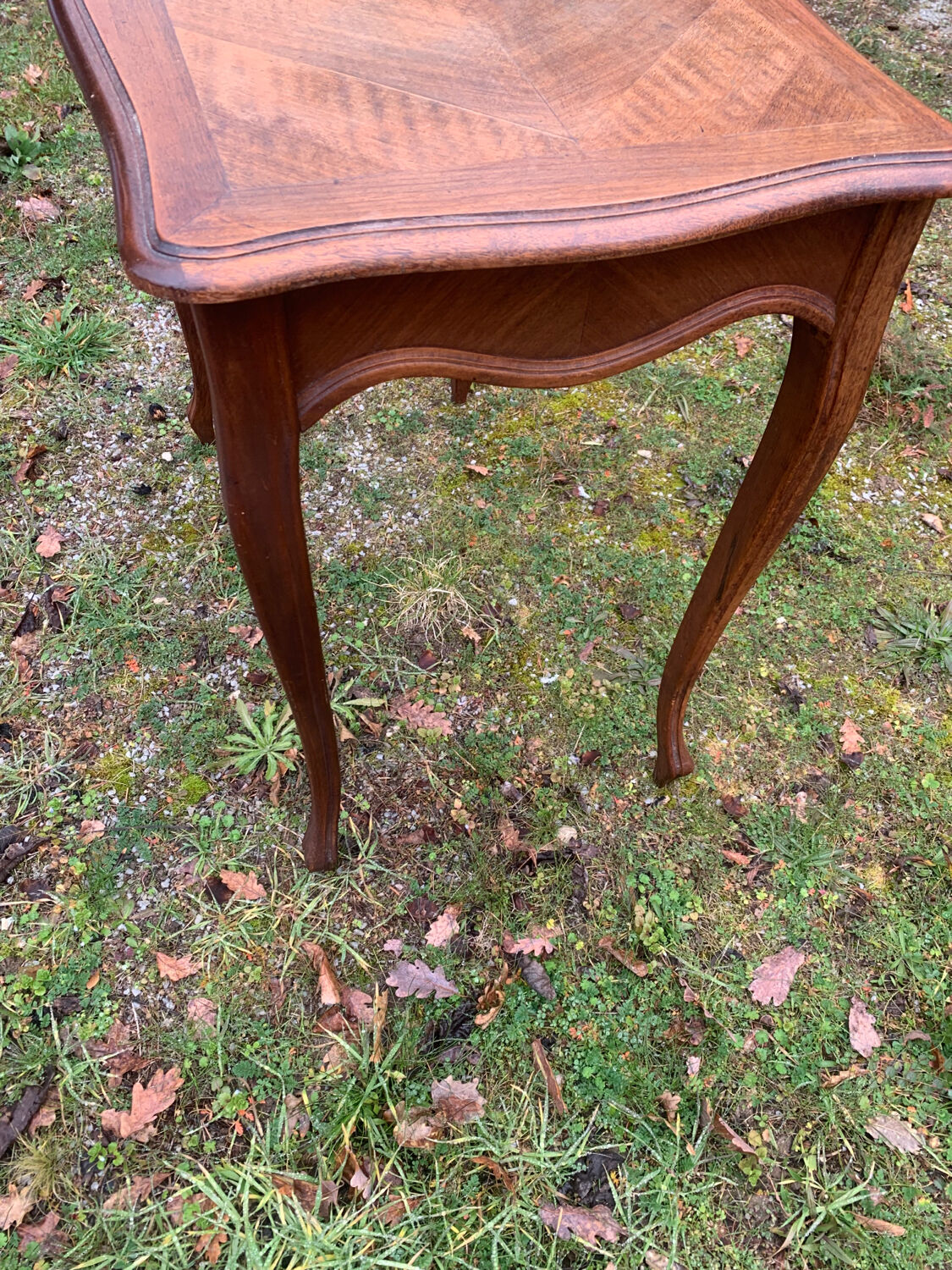 Small writing table style Louis XV late 19th