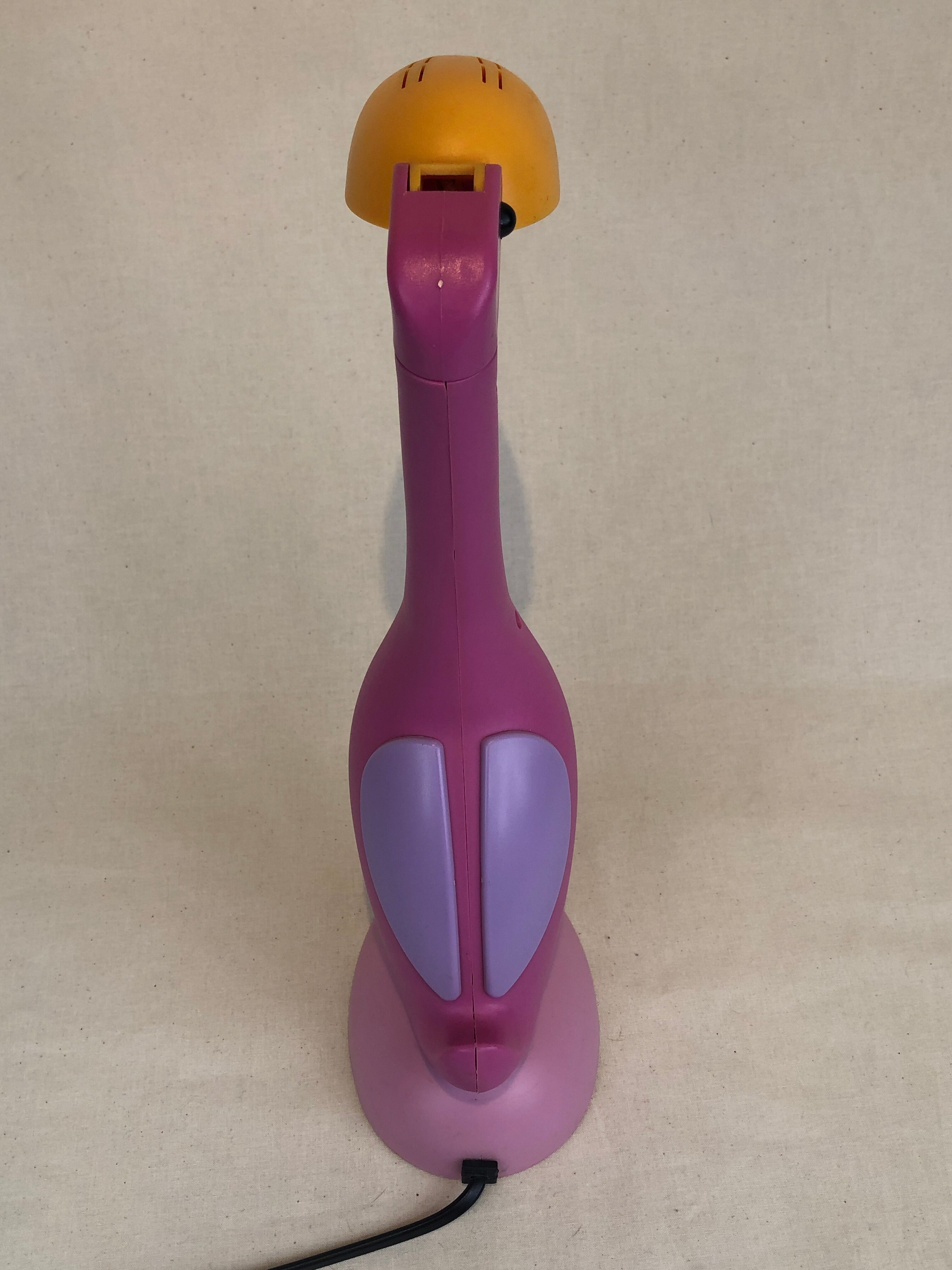 Vintage toucan / flamingo lamp