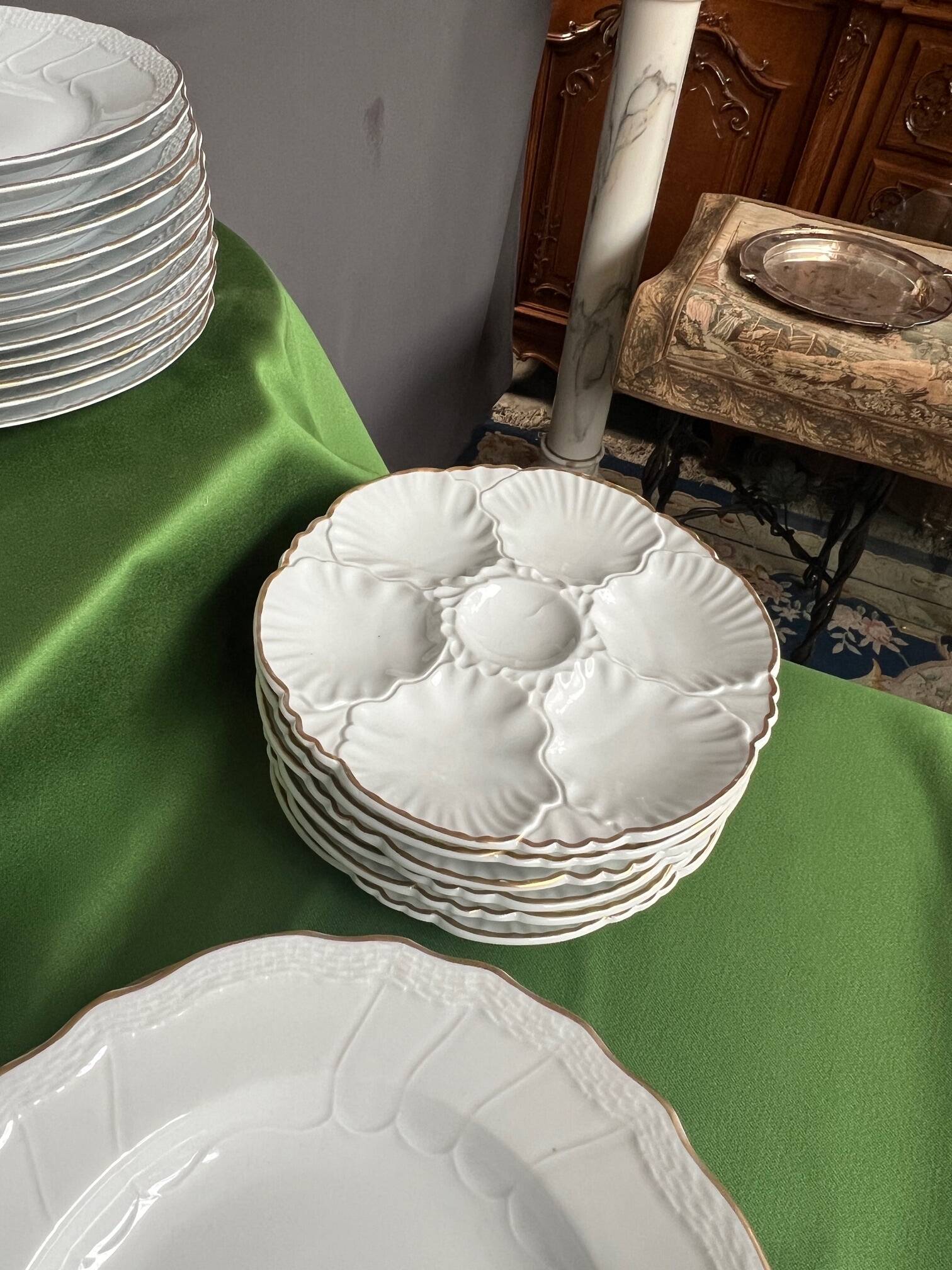 La porcelaine de Baudour. Service de table.
