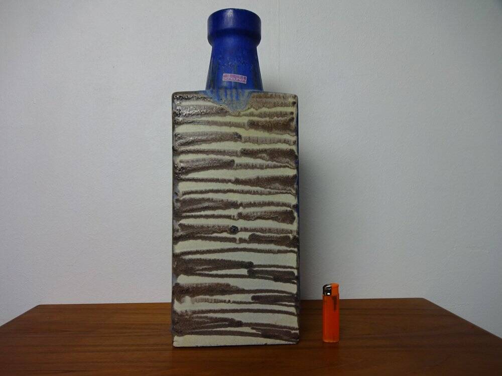 Large 281-49 Lava Ceramic Vase from Scheurich, 1970s