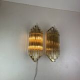 Pair of Hollywood Regency Sconces by Vadisa, 1980s