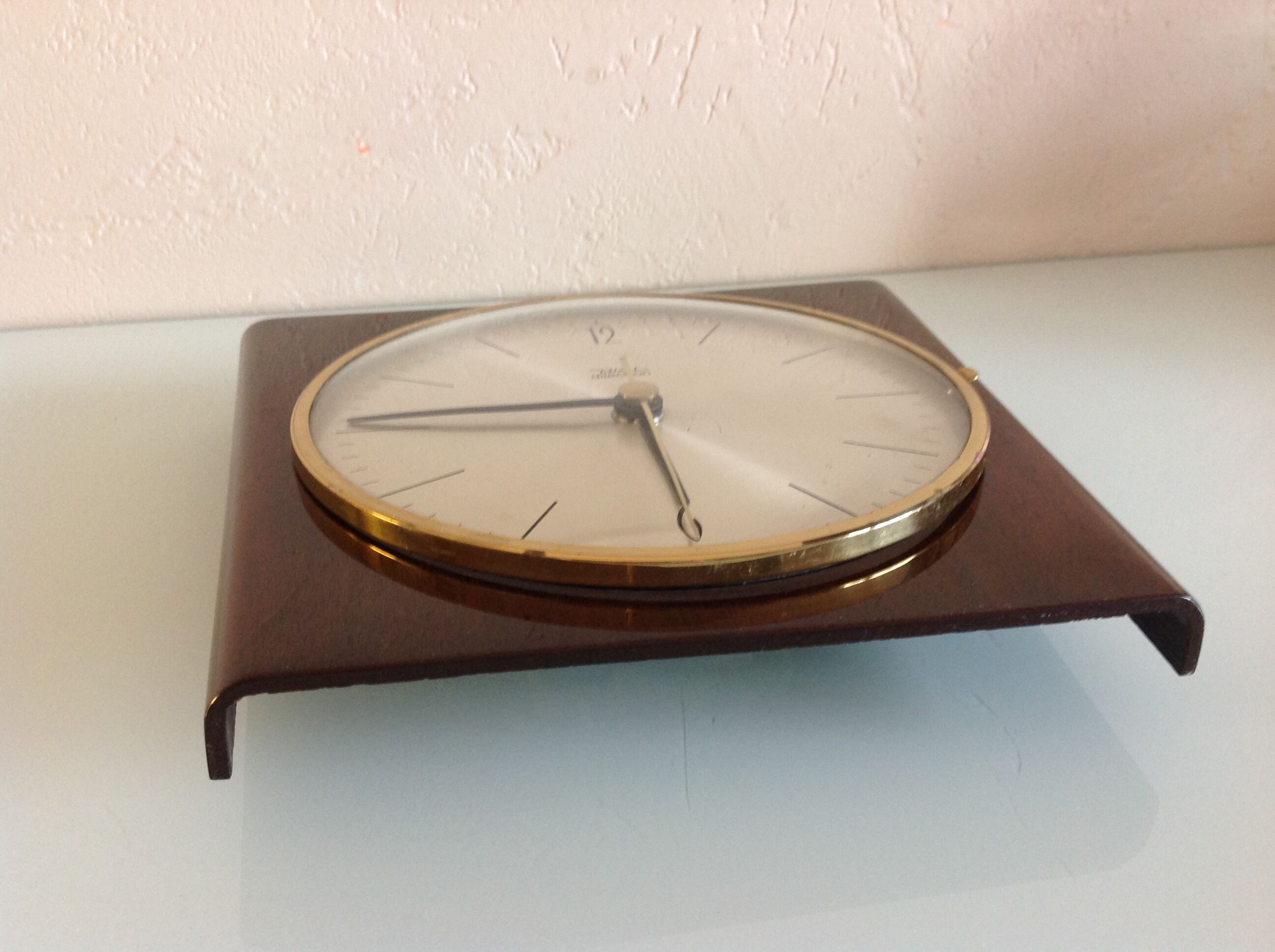 Old wooden clock by Diehl