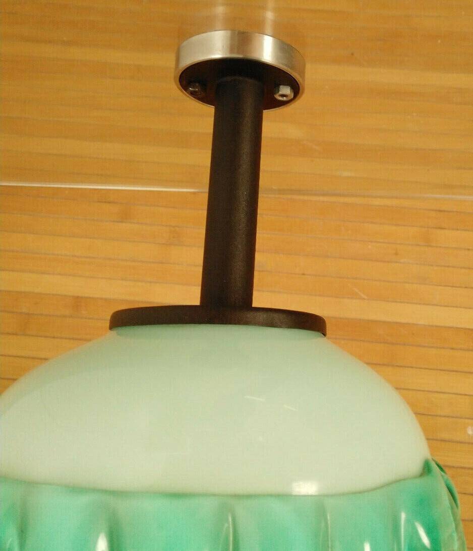 Lampe guéridon en verre de Murano Italie
