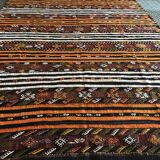 Handmade oushak kilim rug 300 x 210 cm