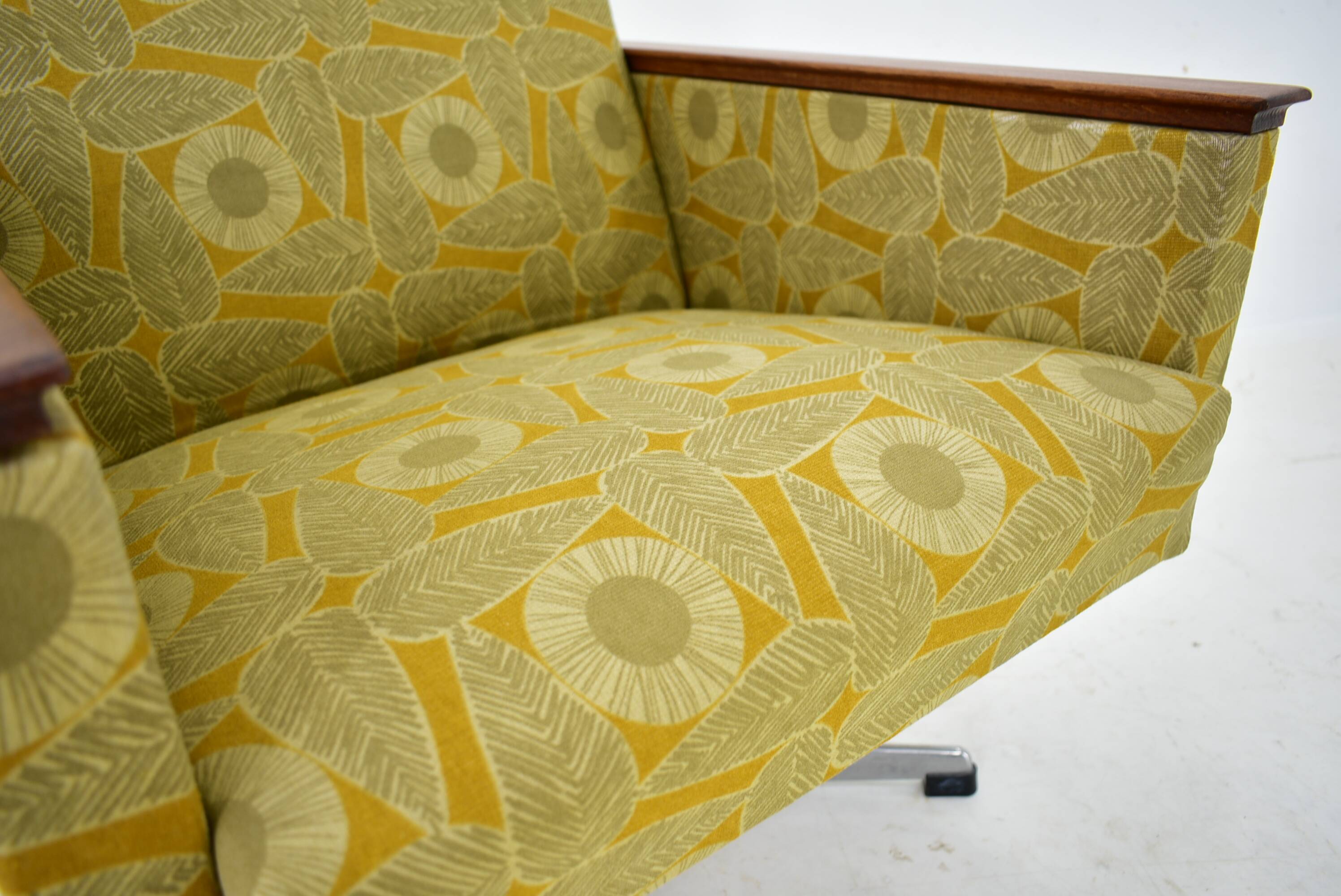 Mid-century armchair, Czechoslovakia, 1970s.