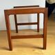table de chevet ou d'appoint teck et palissandre - Suède années 50/60