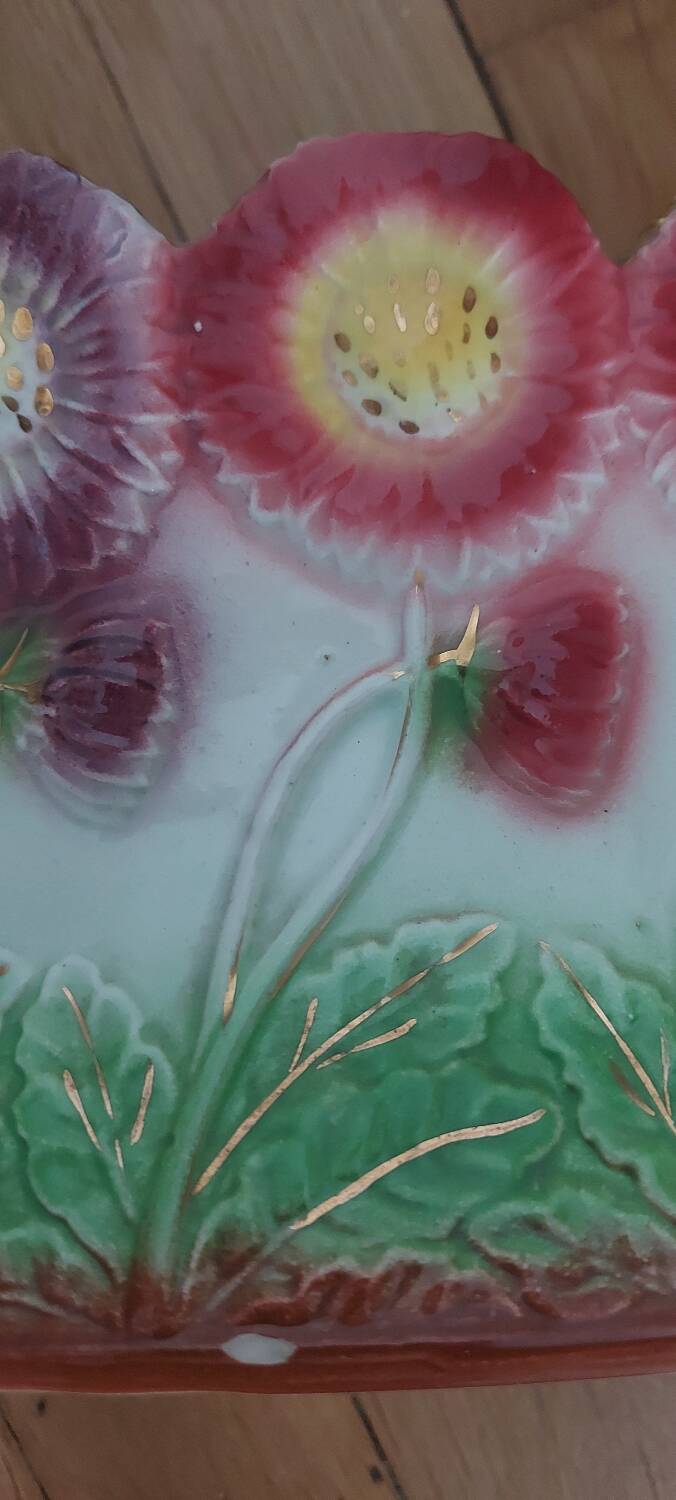 Flower slip fireplace set