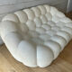Rochebobois right bubble sofa, 2.5 seats