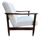 Mid Century Armchairs in Beige Linen, by Edmund Homa, 1960s, Set of Two