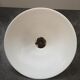 Suspension opaline blanche lisse baladeuse tbe art déco 1940 ø 25 cm tbe