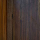 20th-century Art Deco storage bench in walnut, by a Danish cabinetmaker.