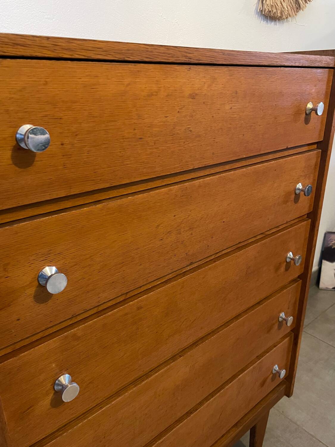 Vintage 1960s chest of drawers/dresser