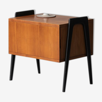 Table de nuit design belge des années 1960