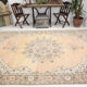 7x11 classic turkish vintage rug, vintage carpet rug 331x205cm