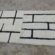 Berber rug in natural wool 250cmx100cm