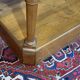 19th-century work table in English pine.