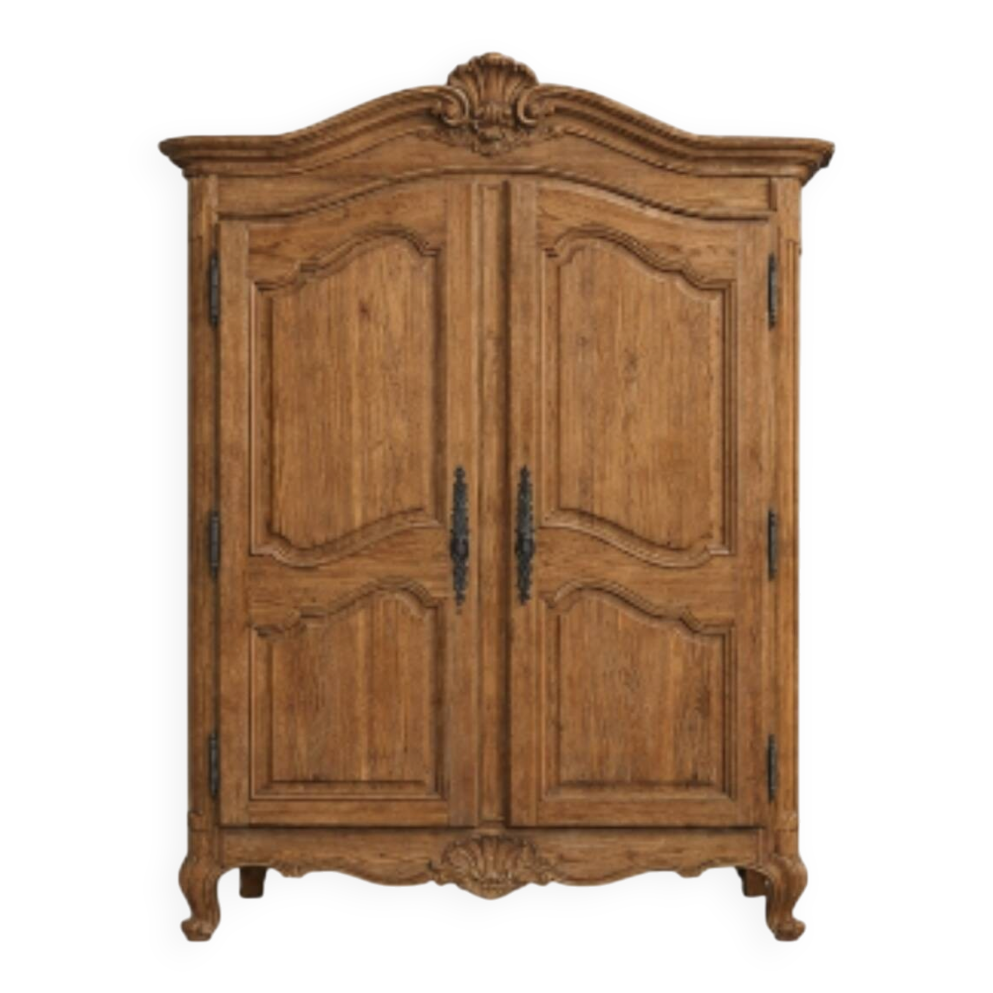 Sanded antique wardrobe