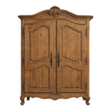 Sanded antique wardrobe