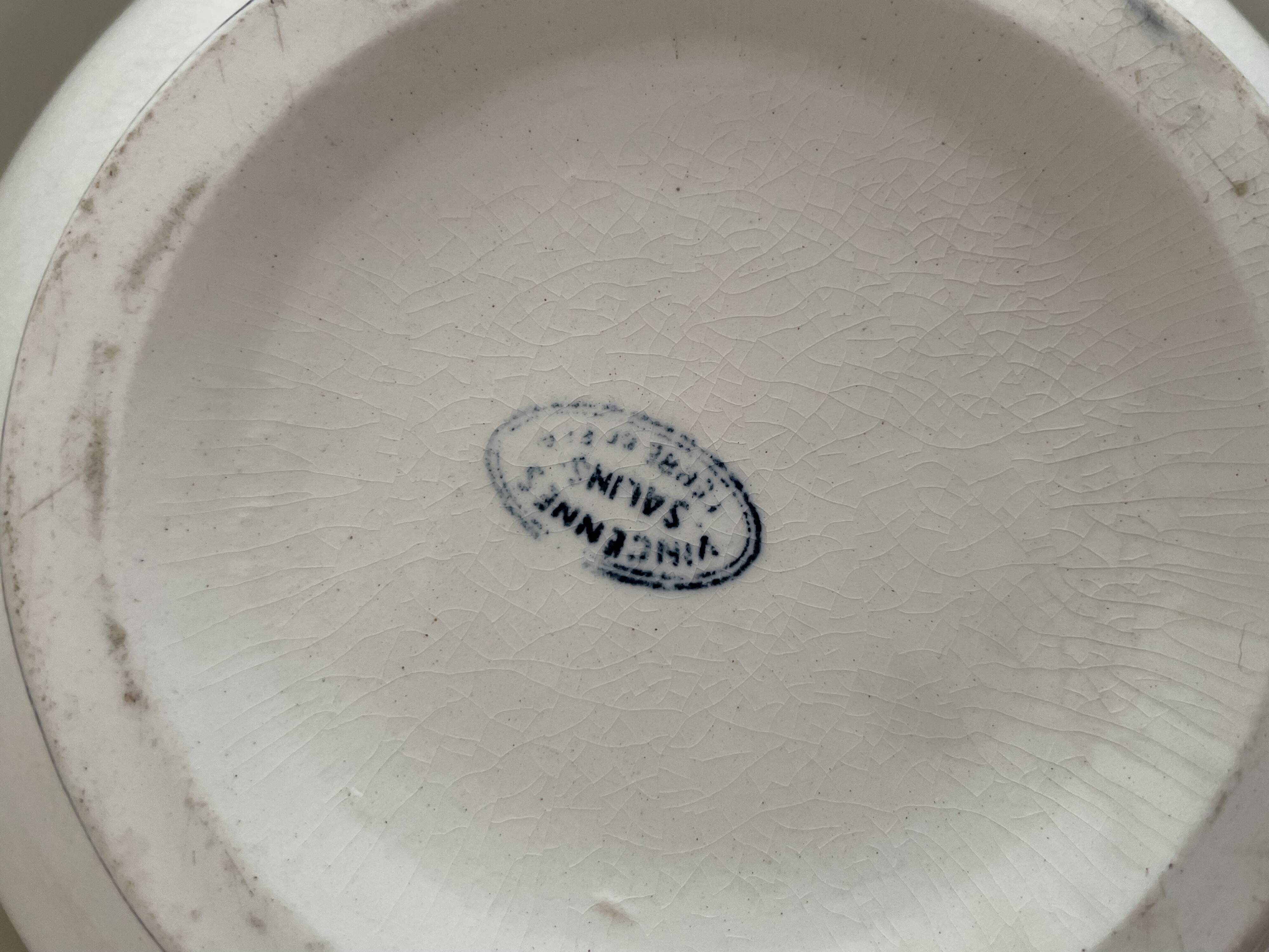 Petite soupière ou légumier en terre de fer Salins modèl Vincennes